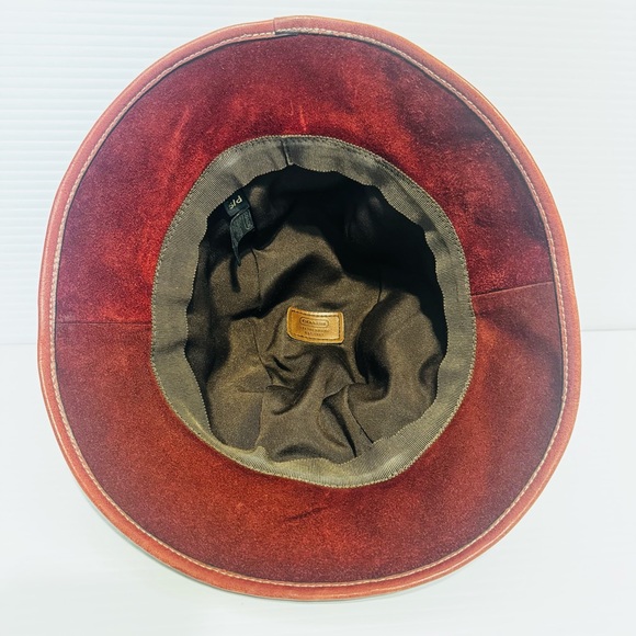 Coach Signature Canvas Bucket Hat in Tan & Brown main image 4